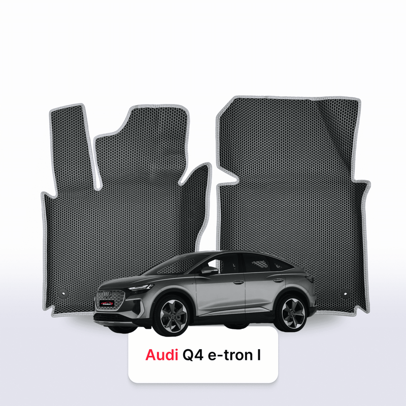 Car mats EVA for Audi Q4 Sportback E-tron 1 gen 2021-2028 year Electric SUV