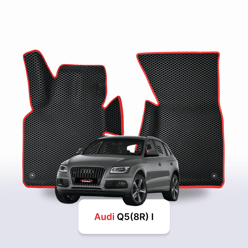 Car mats EVA for Audi Q5(8R) facelift 1 gen 2012-2017 year SUV