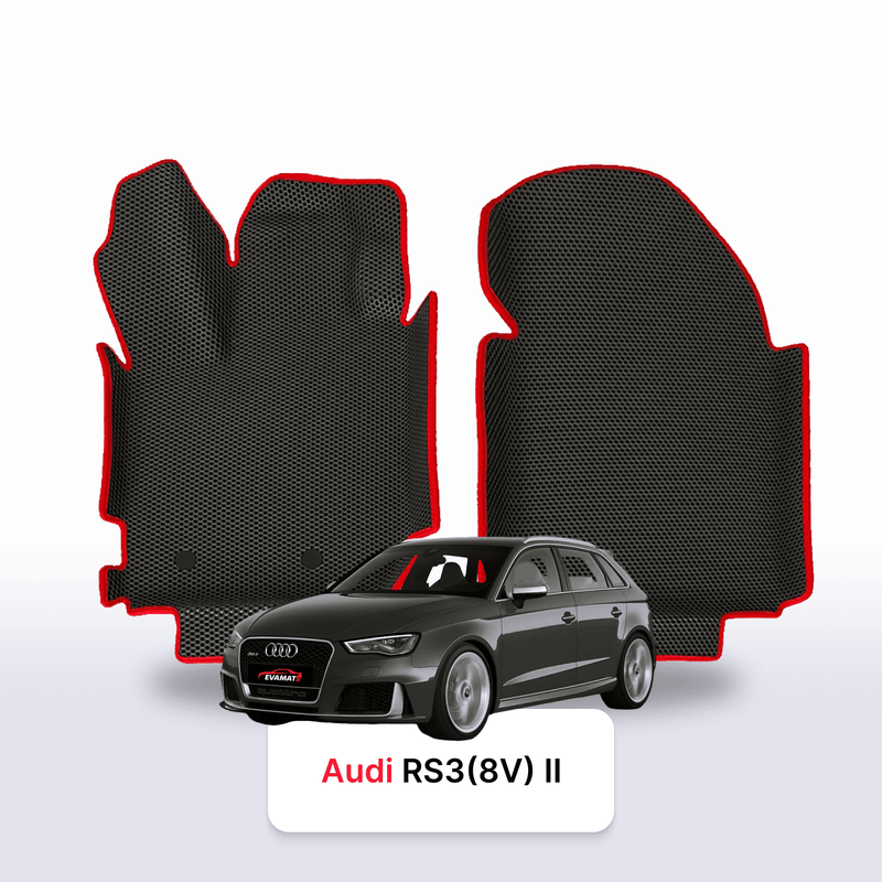 Car mats EVA for Audi RS3 (8V) 2 gen 2015-2021 year