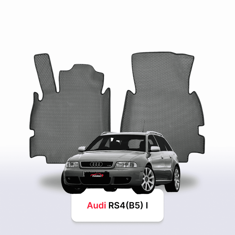 Car mats EVA for Audi RS4(B5) 1 gen 1999-2001 year STATION WAGON