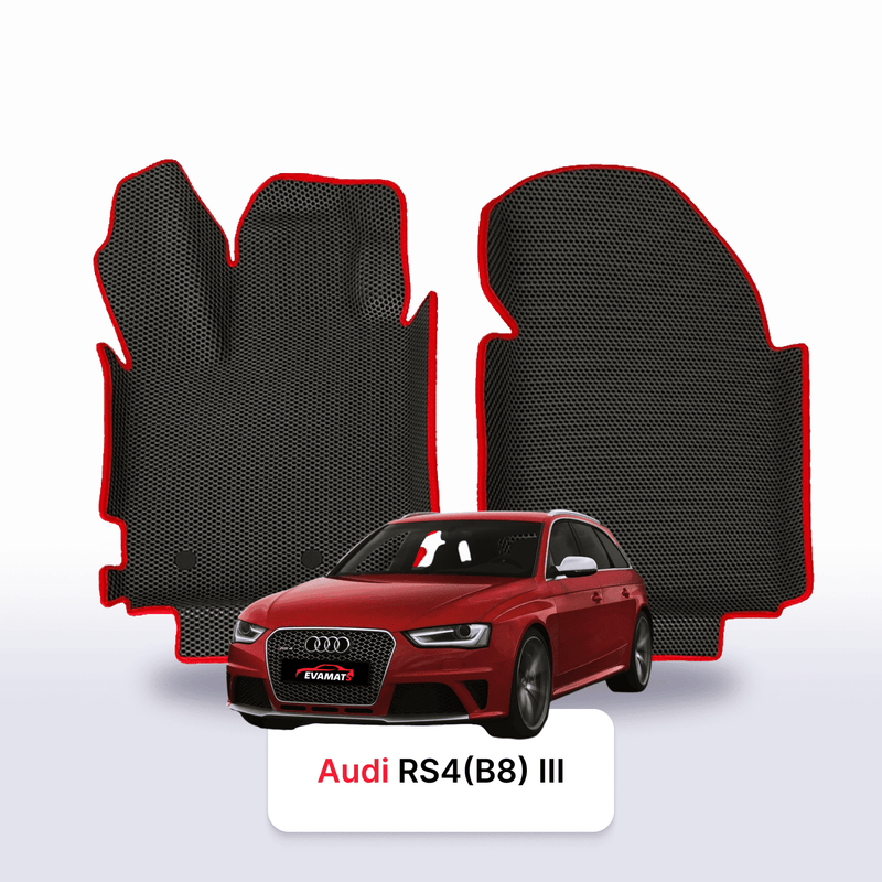 Car mats EVA for Audi RS4(B8) 3 gen 2012-2015 year STATION WAGON