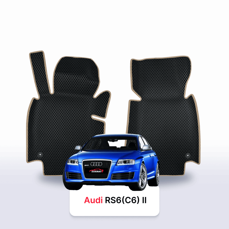 Car mats EVA for Audi RS6 (C6) 2 gen 2007-2012 year