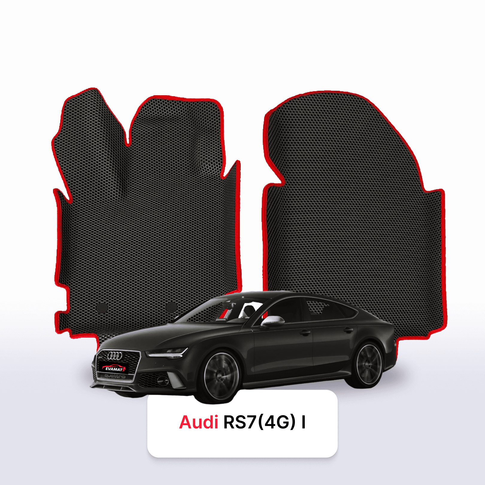 Car mats EVA for Audi RS7 (4G) 1 gen 2013-2018 year LIFTBACK