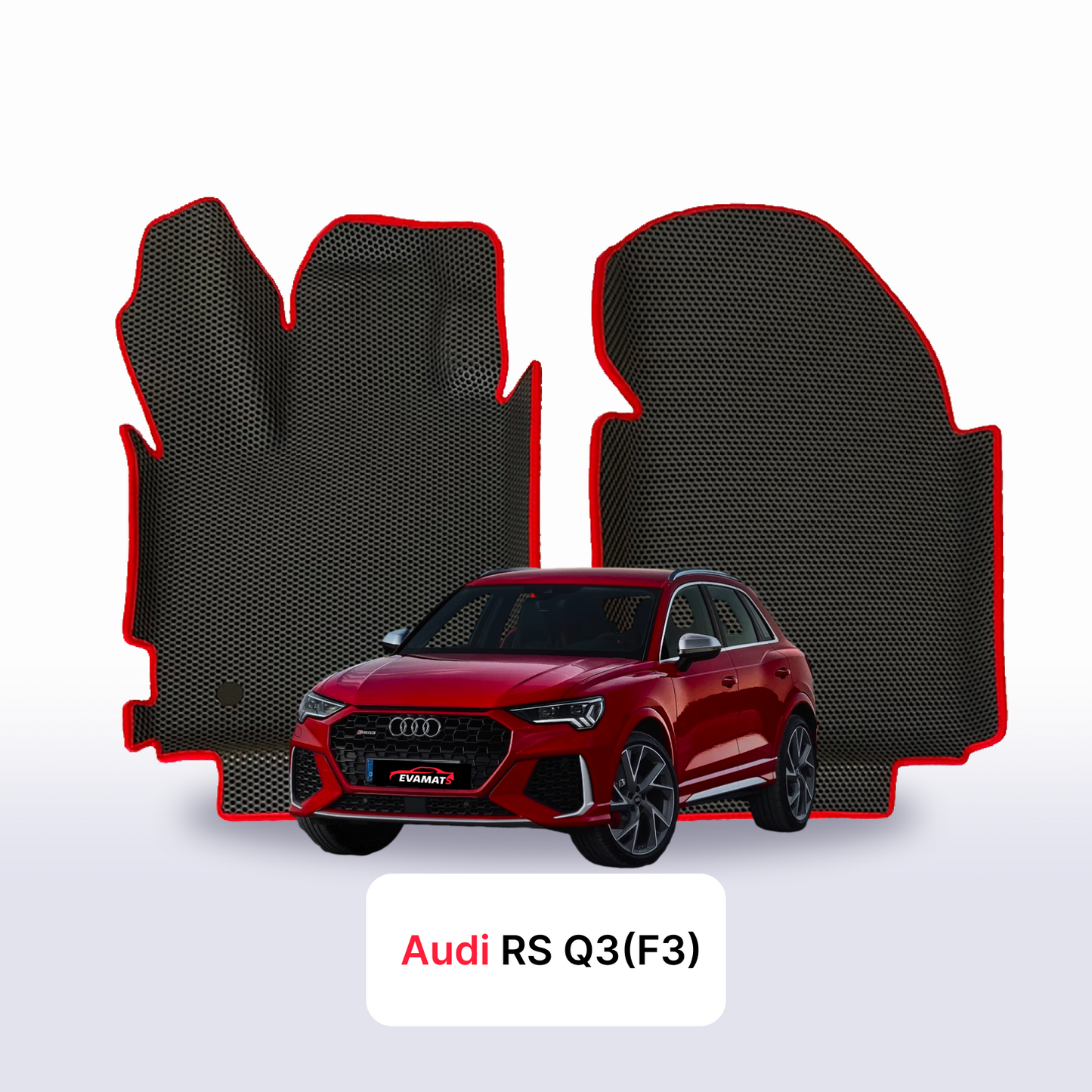 Car mats EVA for Audi RS Q3(F3) 2 gen 2019-2025 year SUV