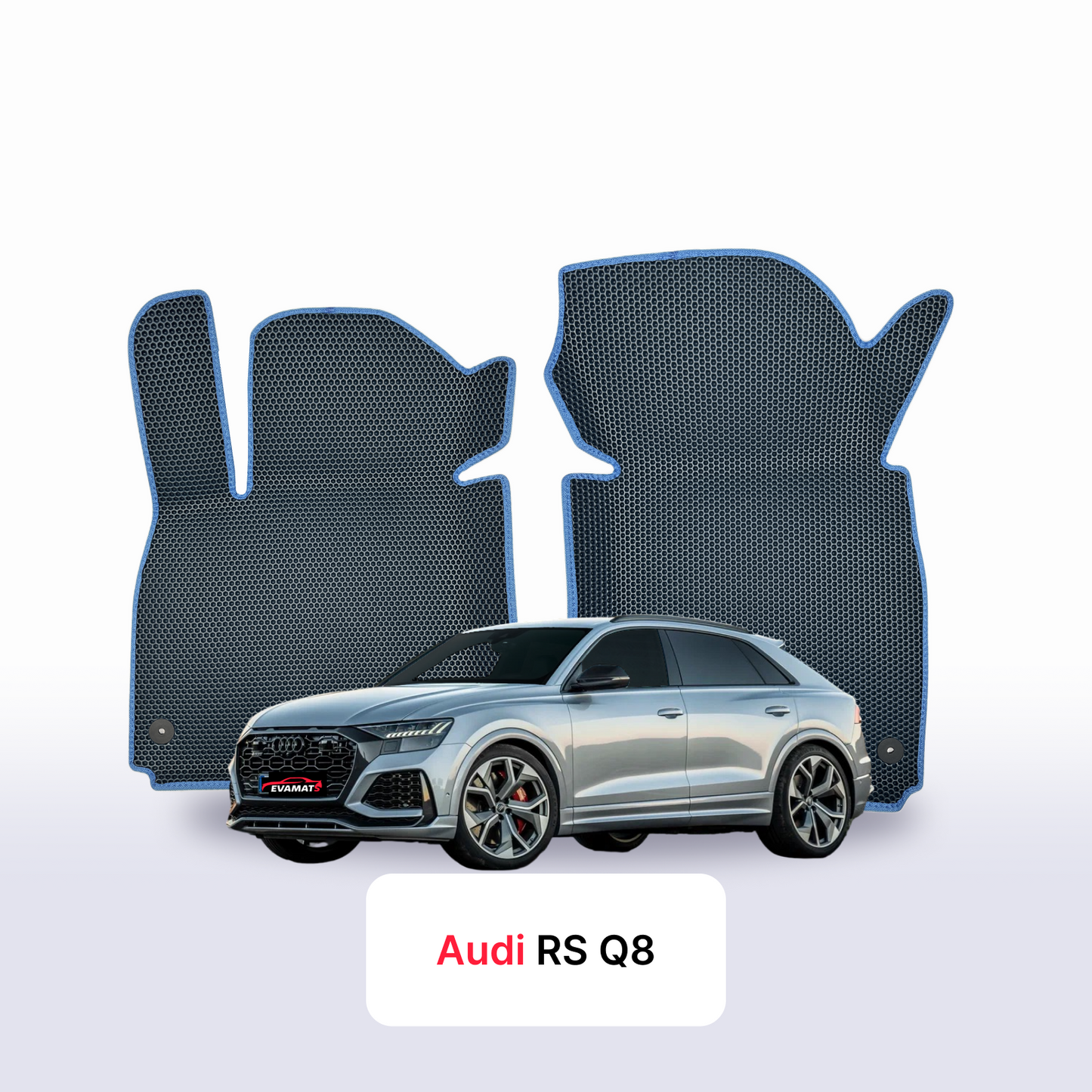 Car mats EVA for Audi RS Q8 1 gen 2019-2028 year SUV