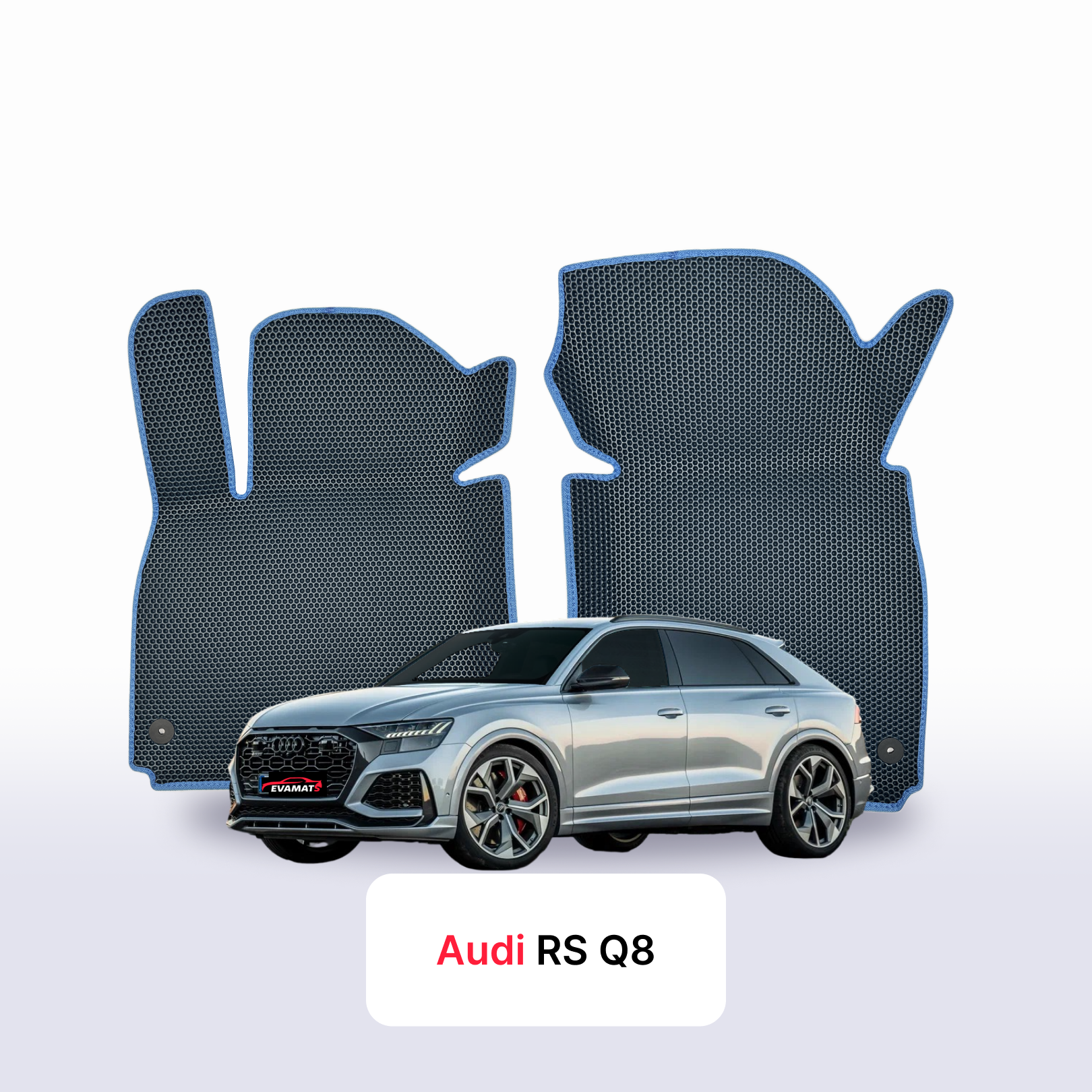 Car mats EVA for Audi RS Q8 1 gen 2019-2028 year SUV