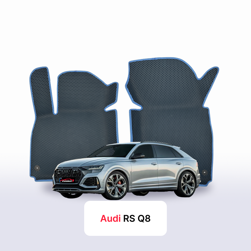 Car mats EVA for Audi RS Q8 1 gen 2019-2028 year SUV