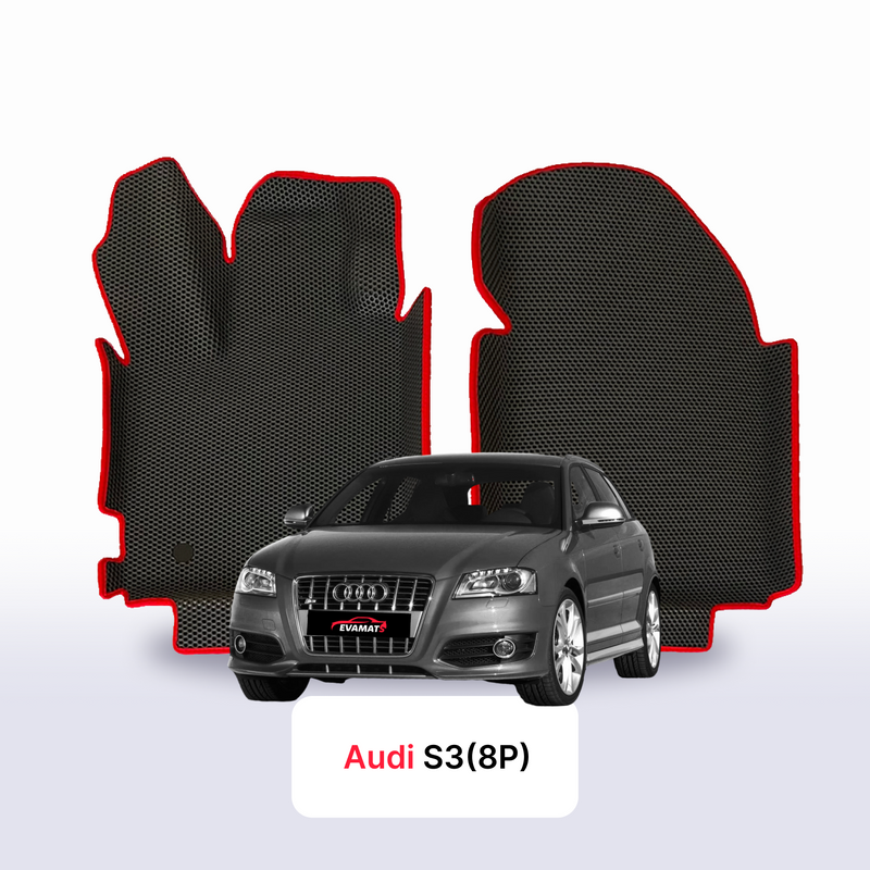 Car mats EVA for Audi S3 (8P) 2 gen 2006-2012 year HATCHBACK