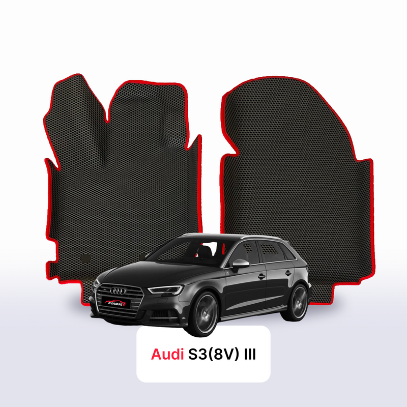 Car mats EVA for Audi S3 (8V) 3 gen 2013-2020 year