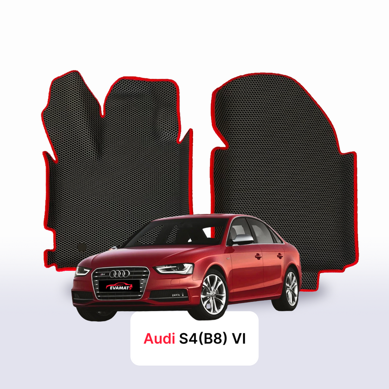Car mats EVA for Audi S4 (B8) 4 gen 2008-2015 year