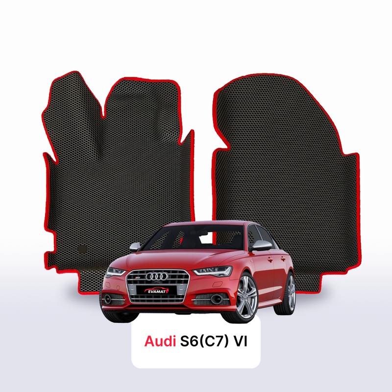 Car mats EVA for Audi S6(C7) 4 gen 2012-2018 year