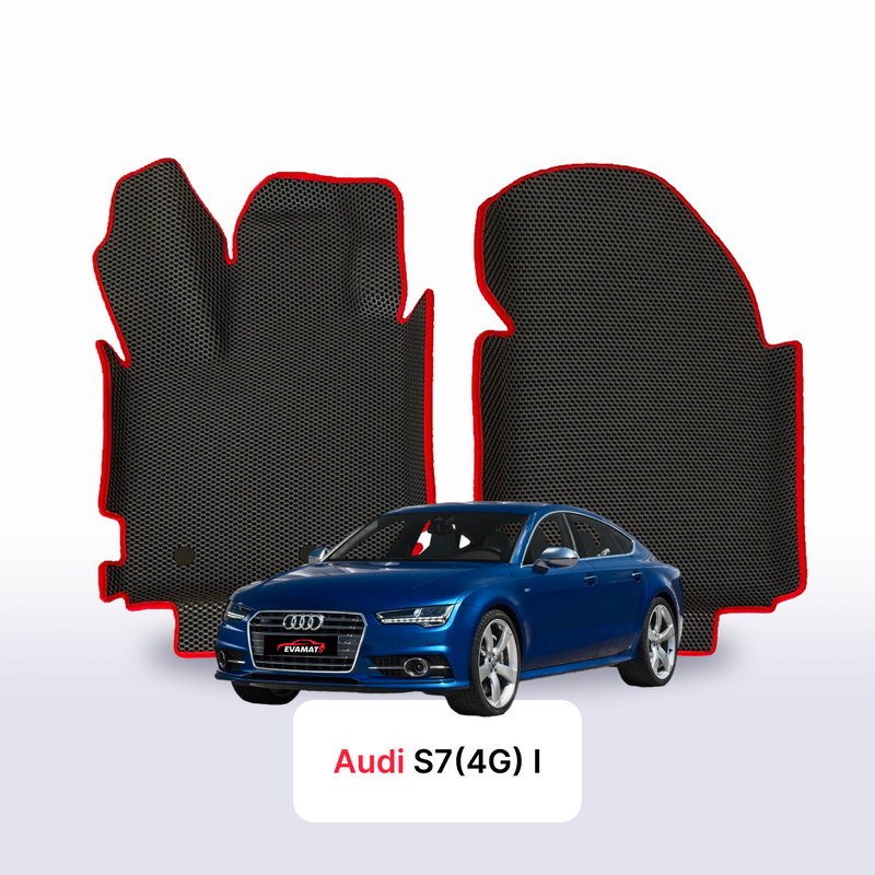 Car mats EVA for Audi S7 Sportback (4G) 1 gen 2012-2018 year LIFTBACK