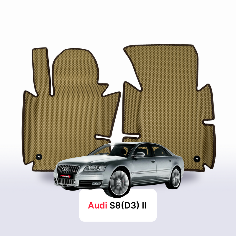 Car mats EVA for Audi S8(D3) 2 gen 2005-2011 year SEDAN