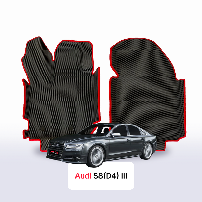 Car mats EVA for Audi S8(D4) 3 gen 2012-2017 year SEDAN