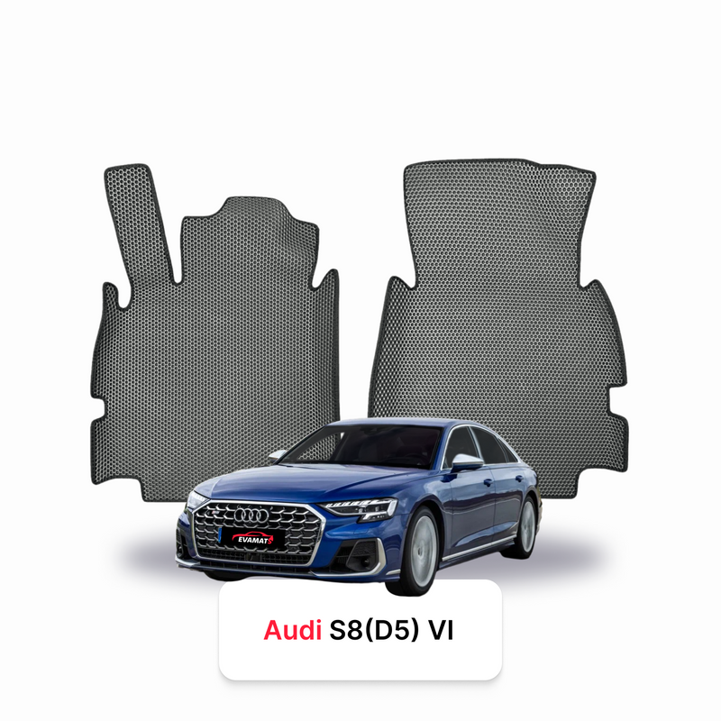 Car mats EVA for Audi S8(D5) 4 gen 2018-2025 year SEDAN