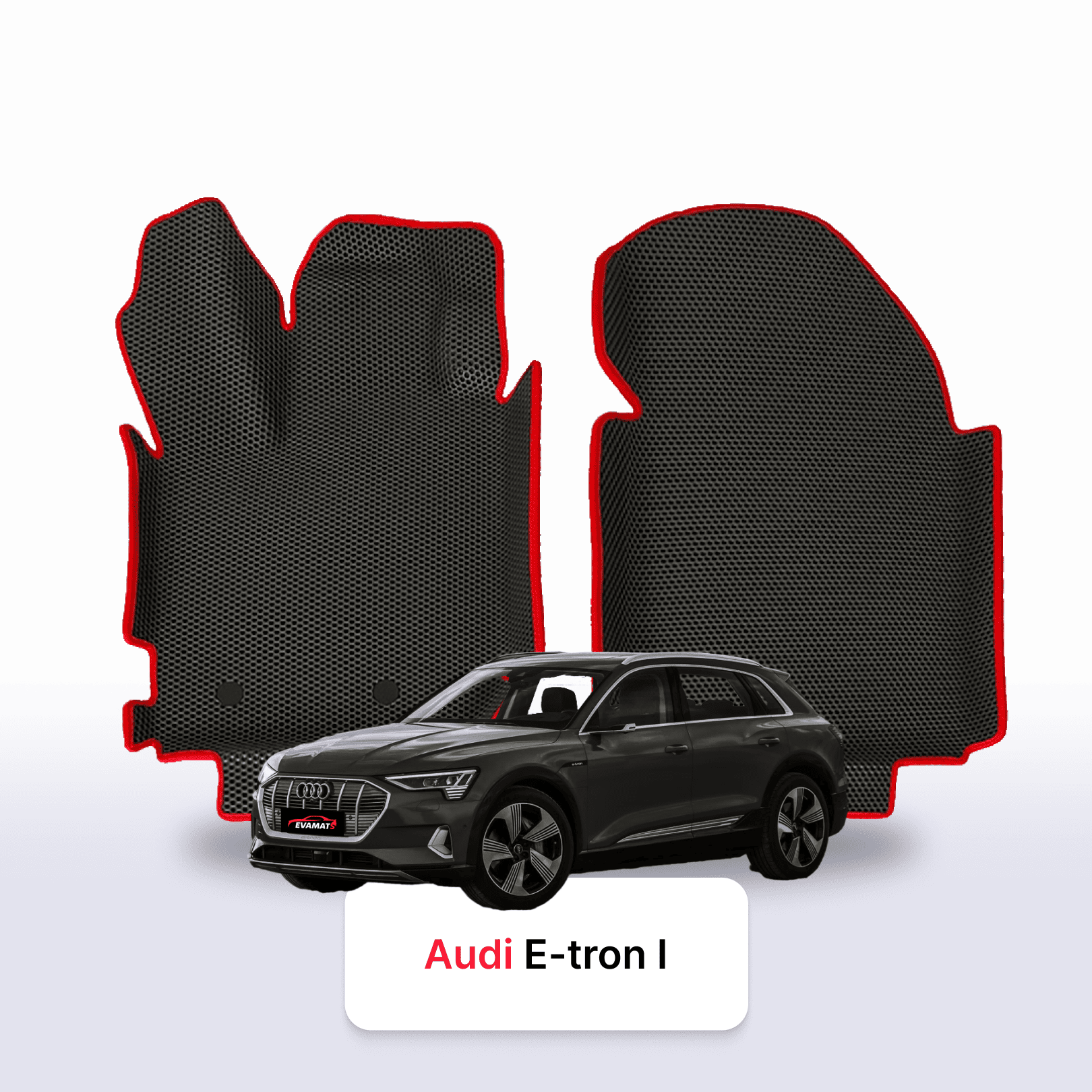 Car mats EVA for Audi E-tron 1 gen 2018-2025 year Electric SUV