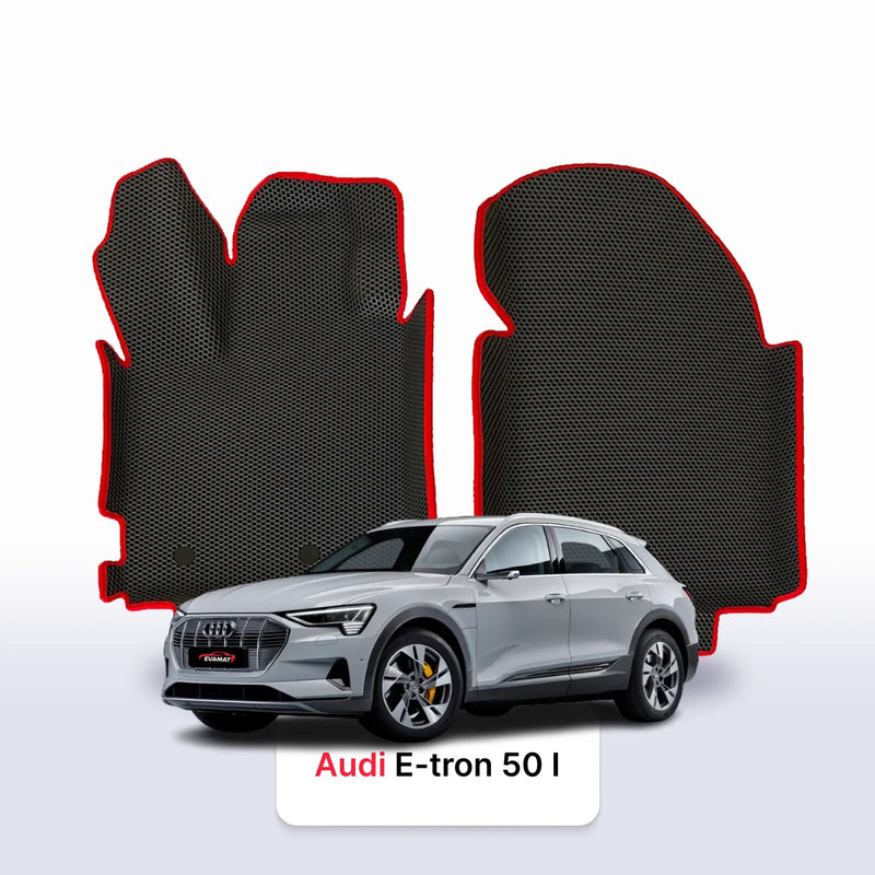 Car mats EVA for Audi e-tron 50 1 gen 2018-2022 year Electric SUV