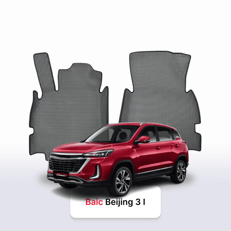 Car mats EVA for BAIC Beijing 3 1 gen 2016-2028 year SUV