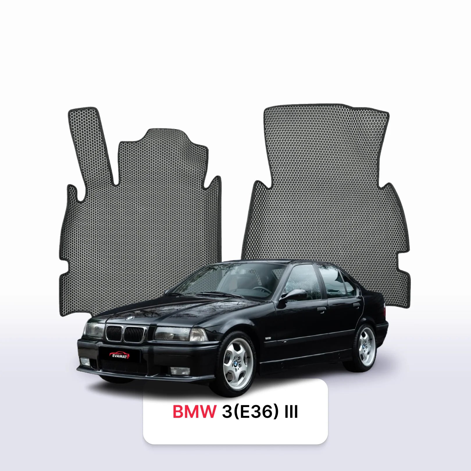 Car mats EVA for BMW 3(E36) 3 gen 1990-1999 year SEDAN