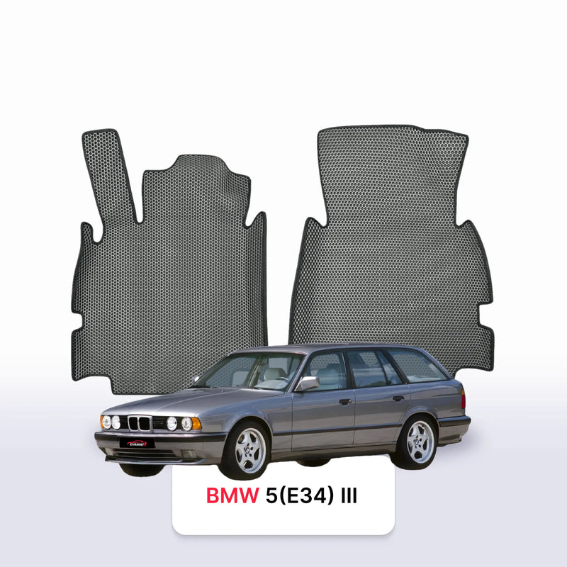 Car mats EVA for BMW 5(E34) 3 gen 1987-1996 year STATION WAGON