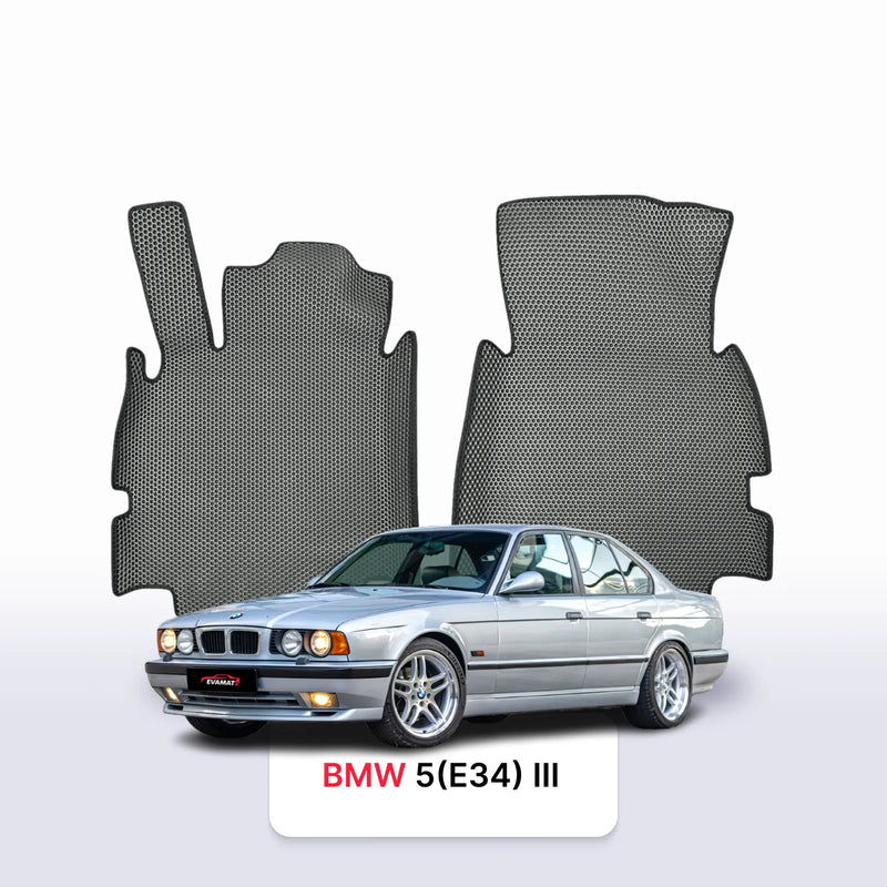 Car mats EVA for BMW 5(E34) 3 gen 1987-1996 year SEDAN