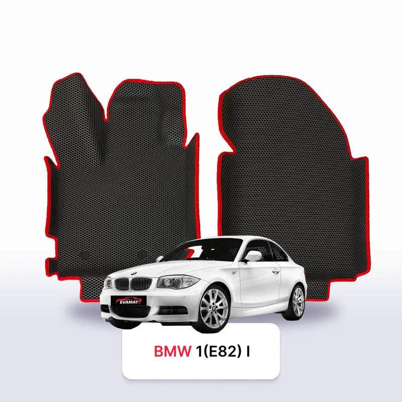 Car mats EVA for BMW 1(E82) 1 gen 2004-2014 year COUPE