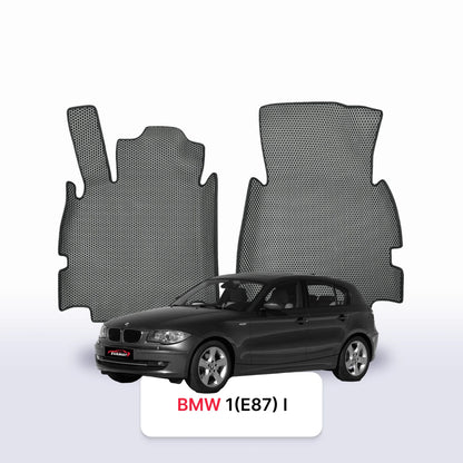 Car mats EVA for BMW 1(E87) 1 gen 2004-2011 year HATCHBACK 5 door