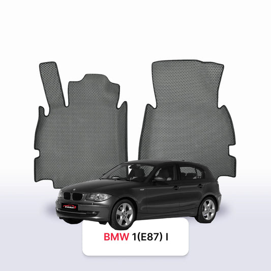 Car mats EVA for BMW 1(E87) 1 gen 2004-2011 year HATCHBACK 5 door