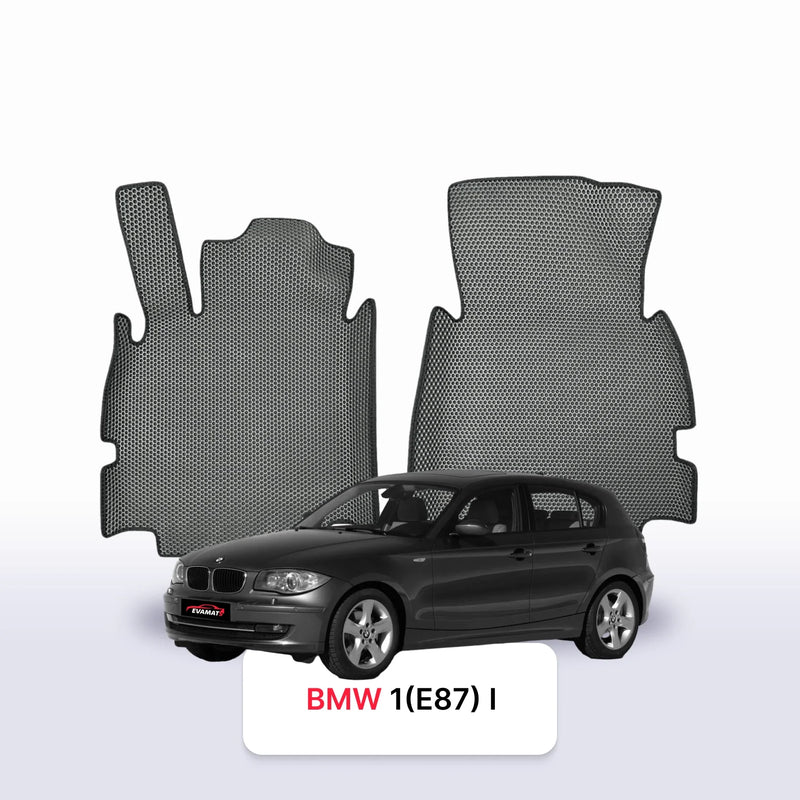 Car mats EVA for BMW 1(E87) 1 gen 2004-2011 year HATCHBACK 5 door