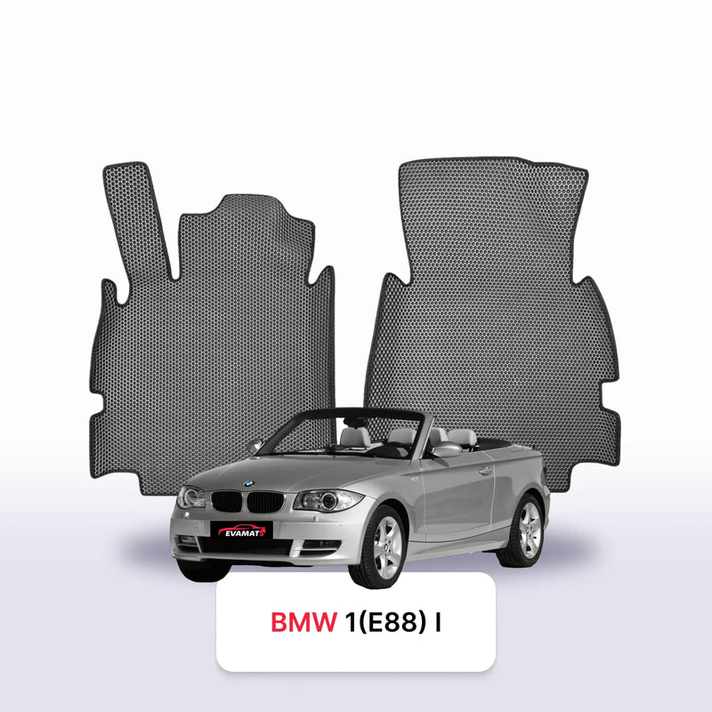 Car mats EVA for BMW 1(E88) 1 gen 2004-2014 year CABRIO