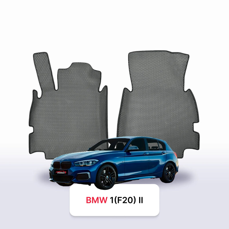 Car mats EVA for BMW 1(F20) 2 gen 2011-2019 year HATCHBACK 5 door