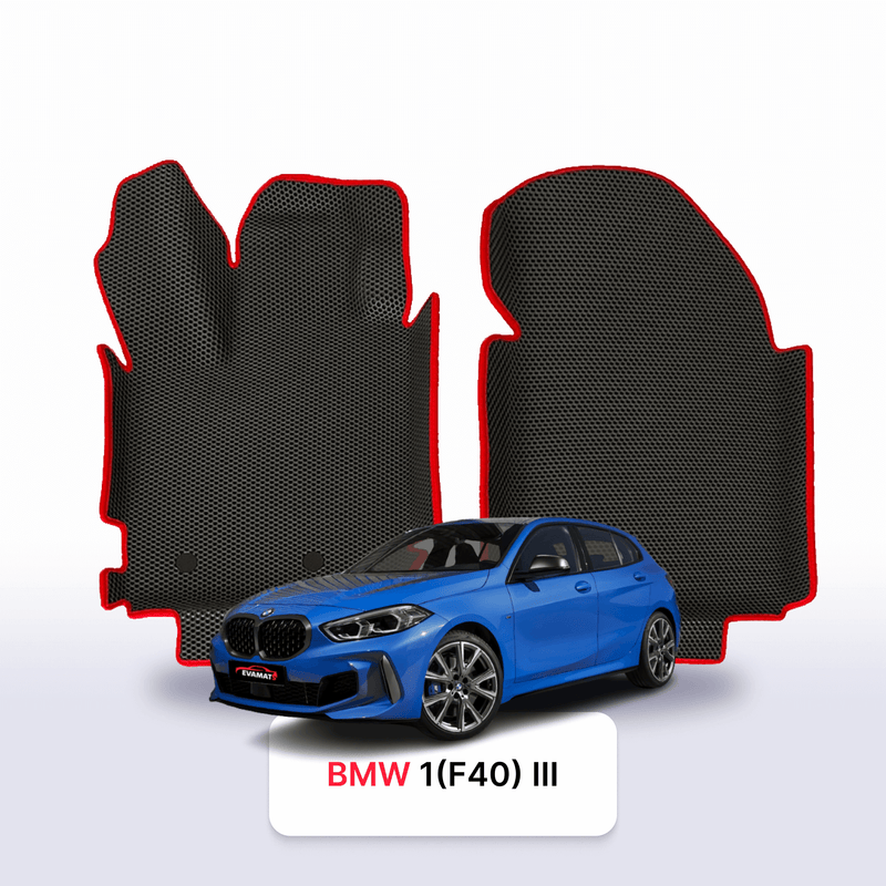 Car mats EVA for BMW 1 (F40) 3 gen 2019-2024 year HATCHBACK 5 door