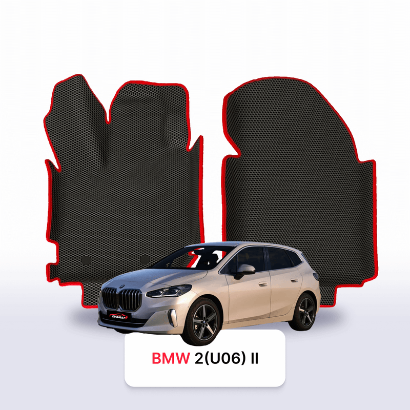Car mats EVA for BMW 2 Active Tourer(U06) 2 gen 2021-2028 year MINIVAN