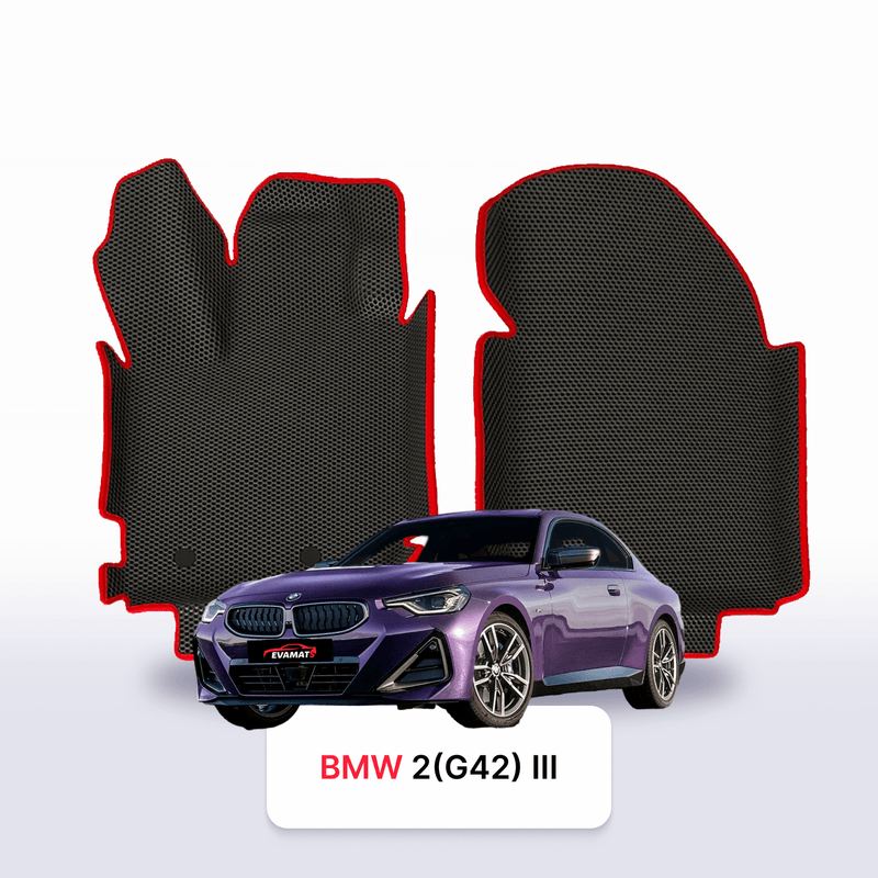 Car mats EVA for BMW 2(G42) 3 gen 2021-2028 year COUPE