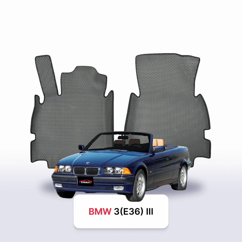Car mats EVA for BMW 3(E36) 3 gen 1990-1999 year CABRIO