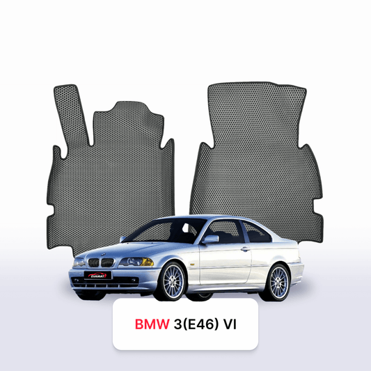 Car mats EVA for BMW 3(E46) 4 gen 1998-2007 year COUPE