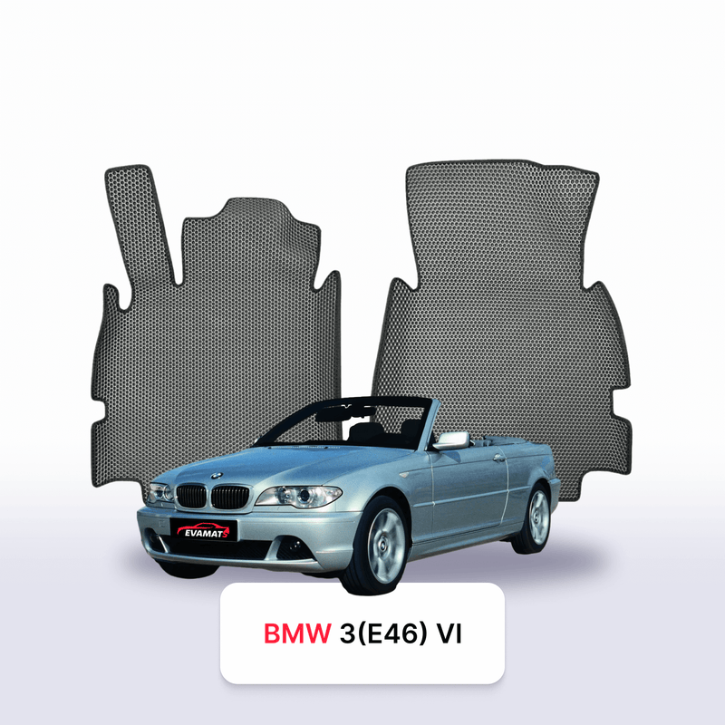 Car mats EVA for BMW 3(E46) 4 gen 1998-2007 year CABRIO
