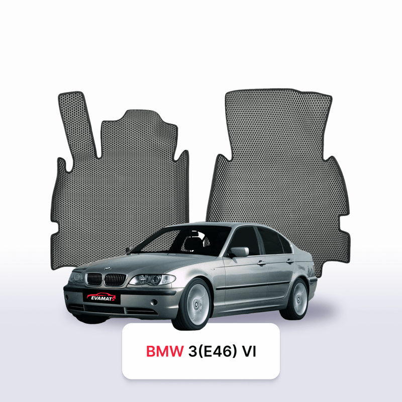 Car mats EVA for BMW 3(E46) 4 gen 1998-2007 year SEDAN