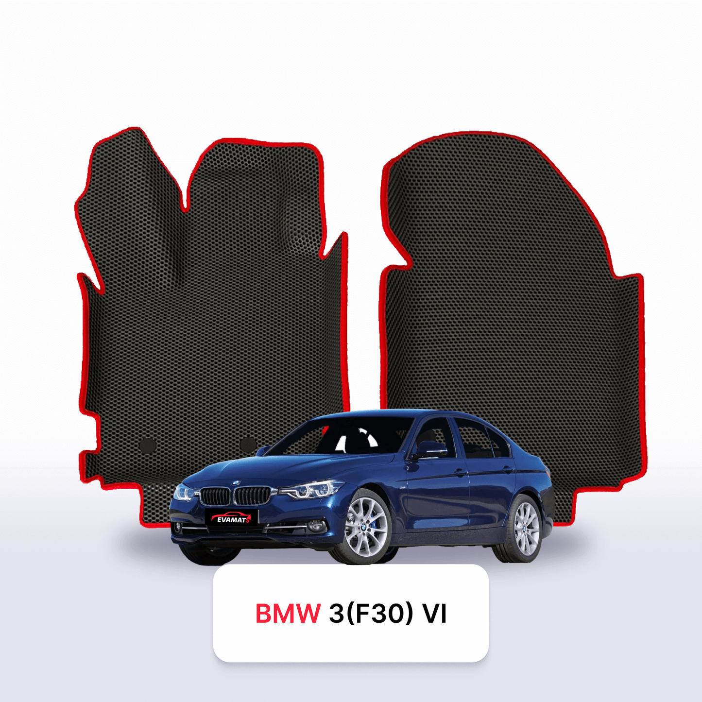 Car mats EVA for BMW 3(F30) 6 gen 2011-2018 year SEDAN