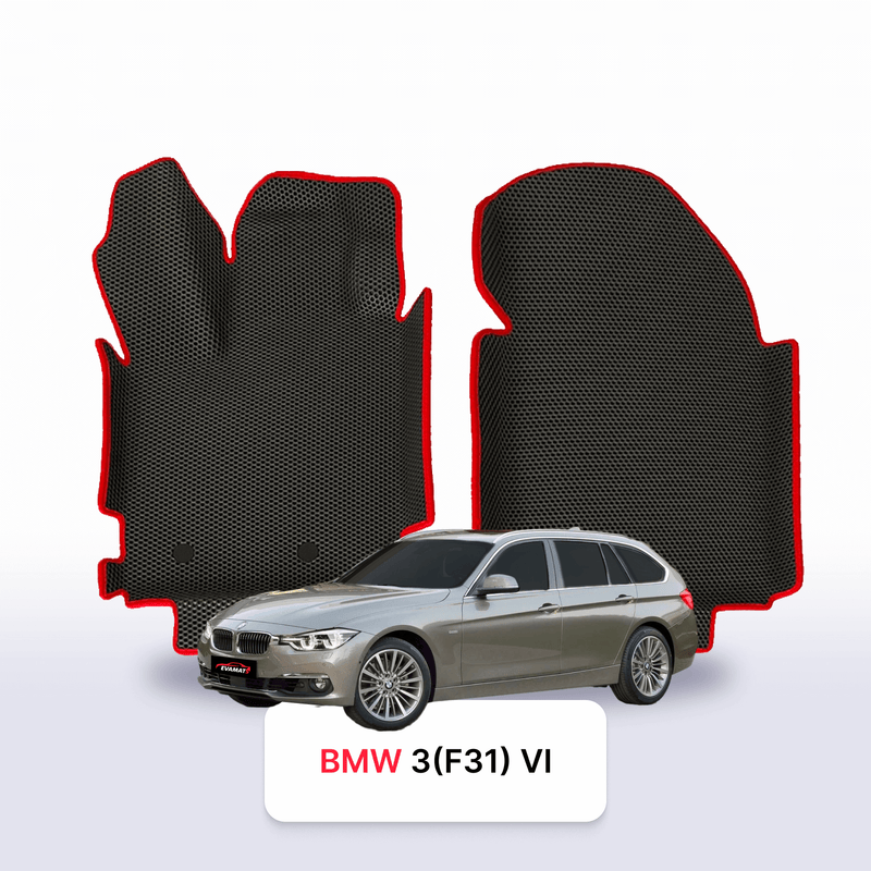 Car mats EVA for BMW 3(F31) 6 gen 2011-2018 year STATION WAGON