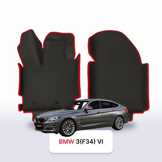 Car mats EVA for BMW 3(F34) 6 gen 2011-2018 year GRAN TURISMO LIFTBACK