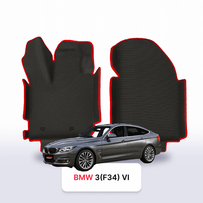 Car mats EVA for BMW 3(F34) 6 gen 2011-2018 year GRAN TURISMO LIFTBACK