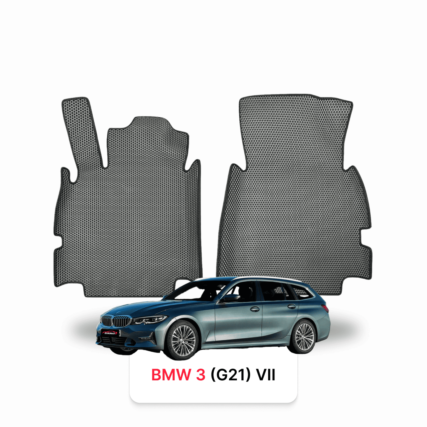 Car mats EVA for BMW 3(G21) 7 gen 2018-2027 year STATION WAGON