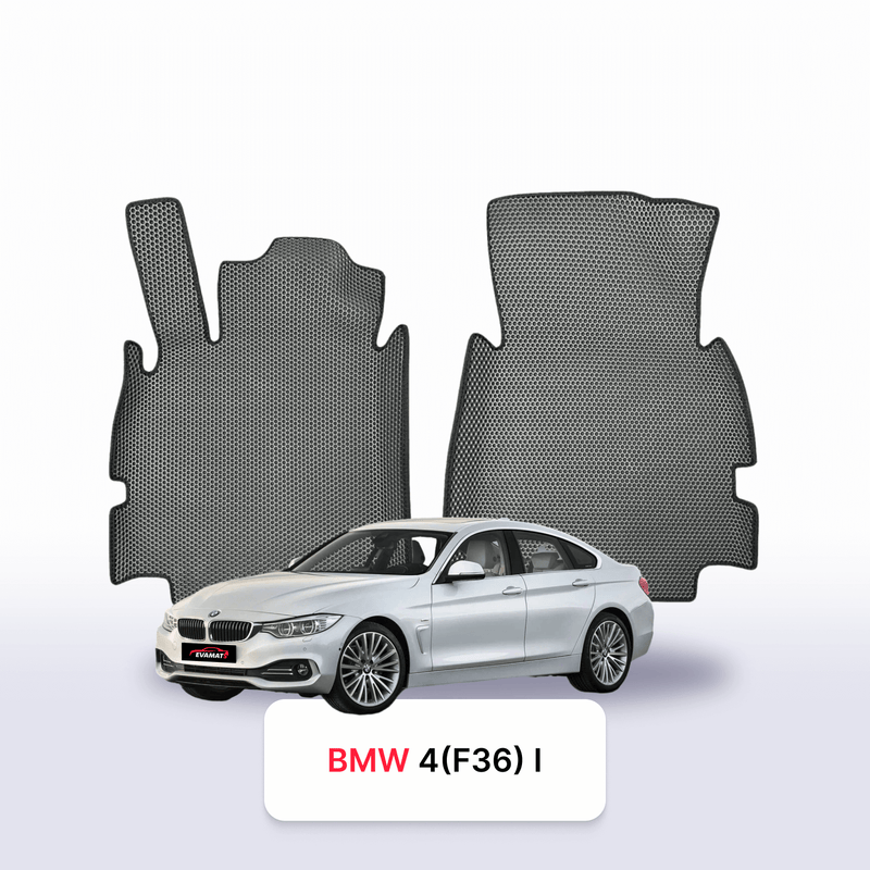 Car mats EVA for BMW 4(F36) 1 gen 2013-2020 year GRAN COUPE LIFTBACK