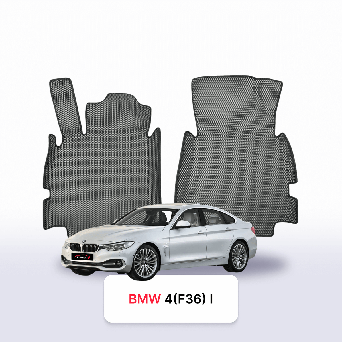 Car mats EVA for BMW 4(F36) 1 gen 2013-2020 year GRAN COUPE LIFTBACK