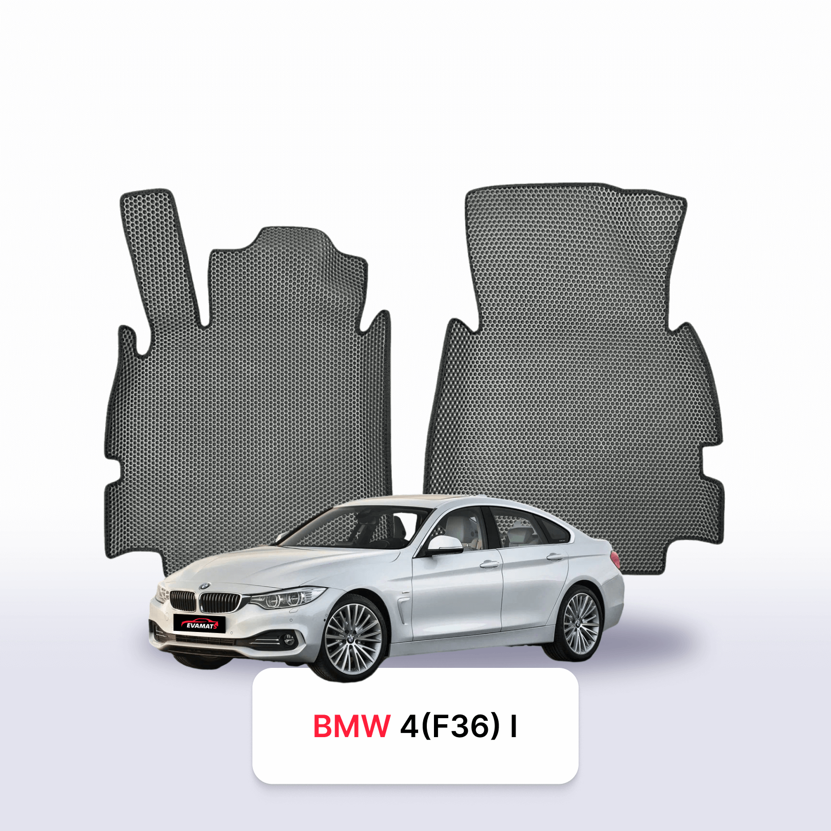 Car mats EVA for BMW 4(F36) 1 gen 2013-2020 year GRAN COUPE LIFTBACK