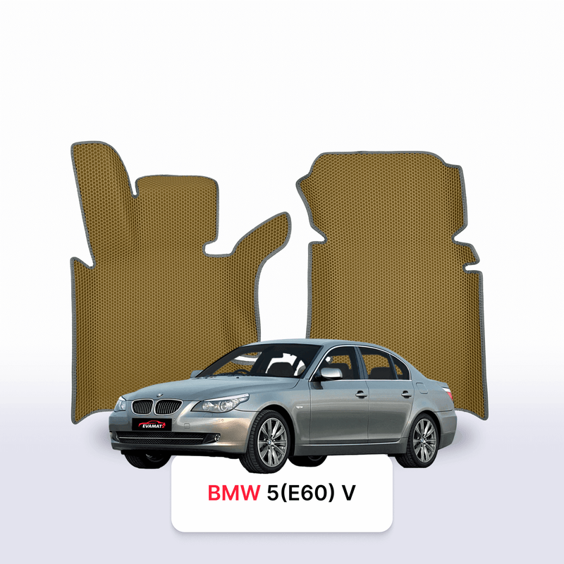 Car mats EVA for BMW 5 (E60) 5 gen 2003-2010 year SEDAN