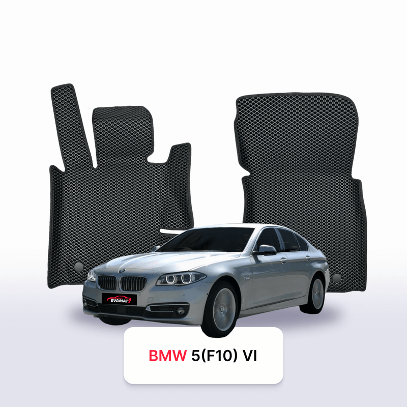 Car mats EVA for BMW 5 (F10) 6 gen 2009-2017 year Sedan