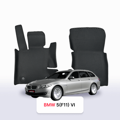 Car mats EVA for BMW 5 (F11) 6 gen 2009-2017 year STATION WAGON