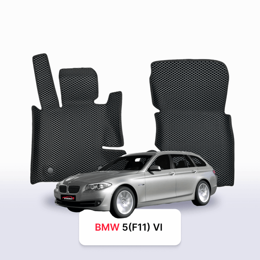Car mats EVA for BMW 5 (F11) 6 gen 2009-2017 year STATION WAGON
